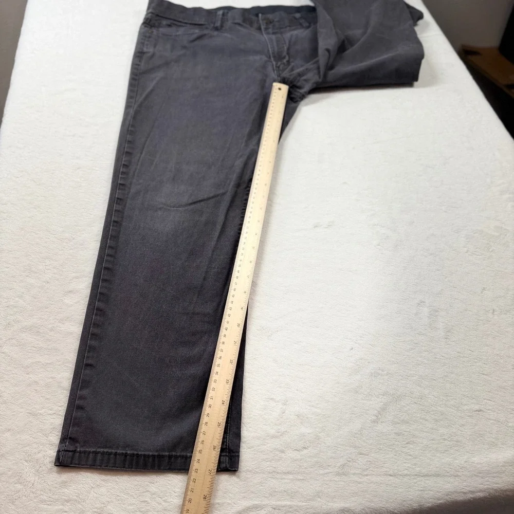 English Laundry Pants Mens 38x29 Charcoal‎ Grey Good Stretch 5-Pocket Chino